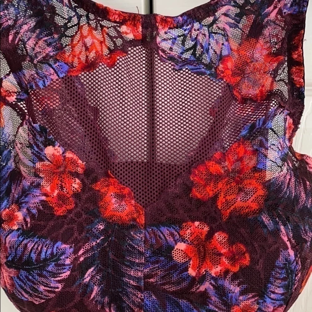 PINK lace underwire bralette